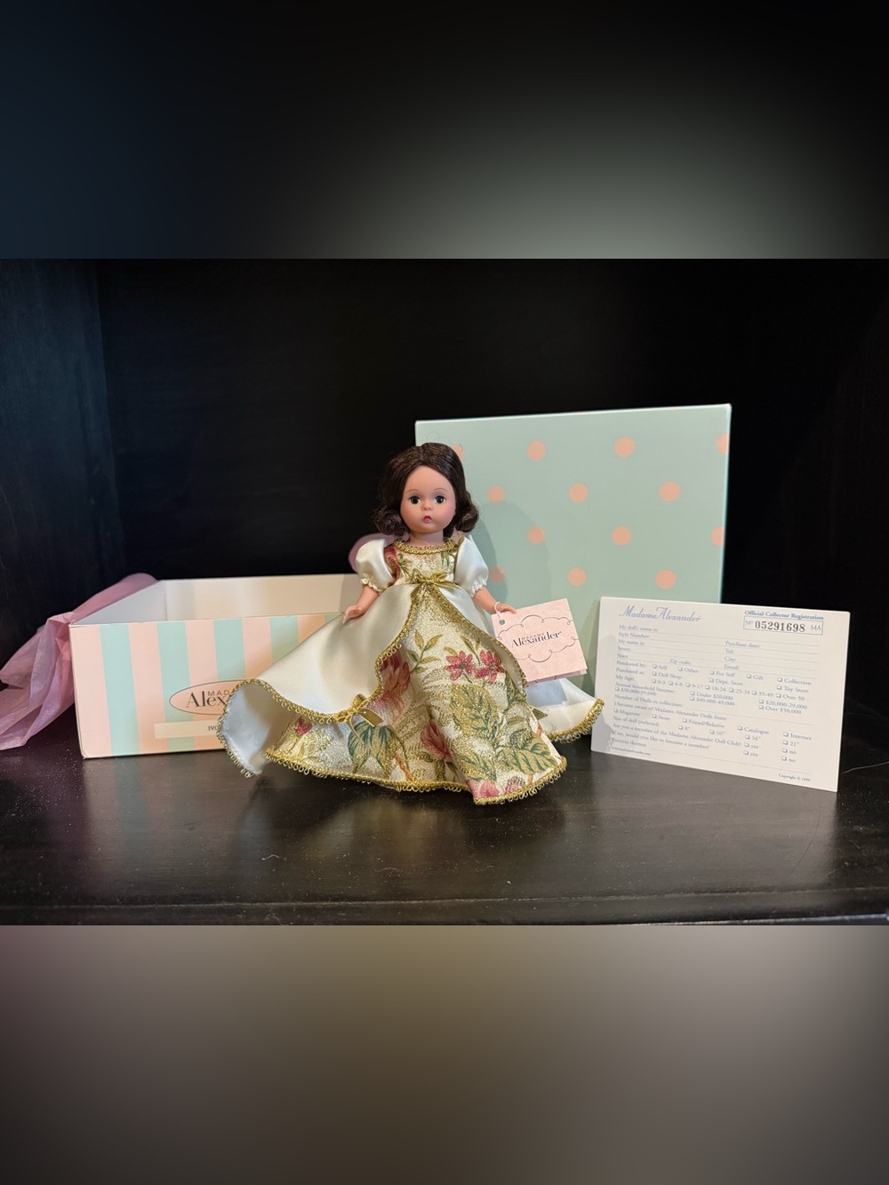 Madame Alexander | Ivory Rose #34835 — Like New Doll with Box & Tags